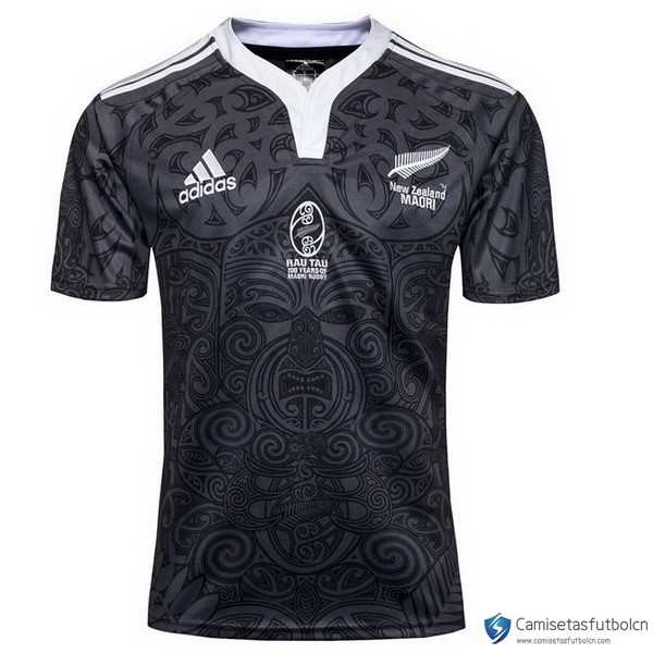 Camiseta All Blacks Edición Conmemorativa 100th Negro